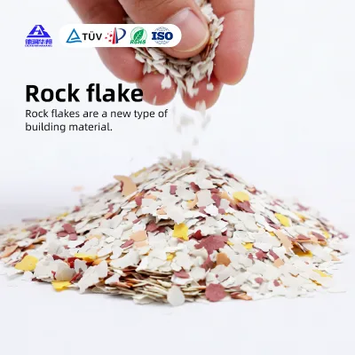 High Gloss Colored Rock Mica Flakes Acid Alkali Resistant Mineral Chips for Epoxy Floor Terrazzo Artificial Stone Aggregate