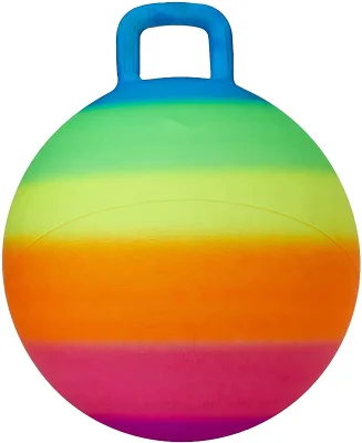 Pulei Sports Rainbow Hopper Jump Ball for Kids
