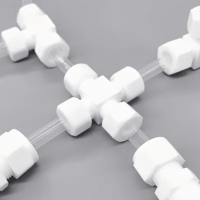 PTFE Fitting PTFE Manufacturer Custom PTFE Parts Tefloning Gasket Seal Flange Plastic Machinery Components