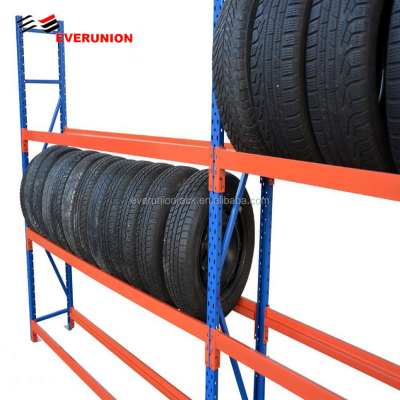 Removable Tire Rack for Warehouse Storage MetalTire Rack