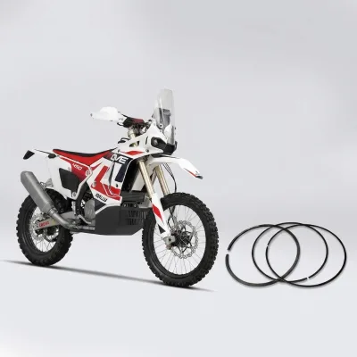 Durable Piston Ring Set Engine Replacement Part for 450Rally EX Rally Racing Motocross Dirt Bike