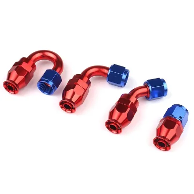 AN3 AN4 AN6 AN8 AN10 AN12 New High Quality Aluminium Hexagon Anodized Tight Sealing Quick Installation Fuel Oil Braided Hose
