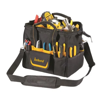 Heavy-duty Custom Tradesman's Soft Tool Bags for Men Small Bag for Wrench