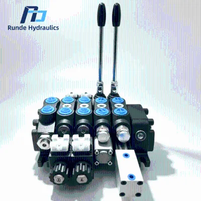 Runde DCV60-60 350 Bar High-Pressure Multi-Way Reversing Valve Hydraulic for Deep Hole Water Well Mining Drilling Rigs Ships