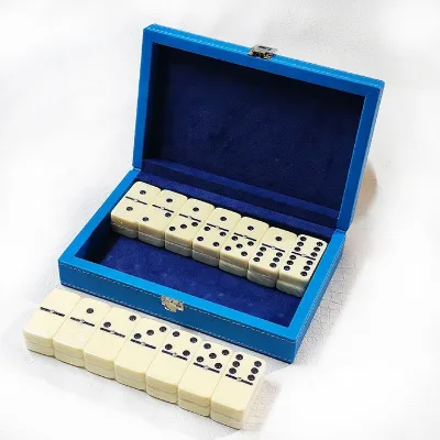 Double Nine Dominos Set Adults Kids Double Twelve Dominoes Classic Board Games Christmas Games Double Six Standard Domino Set