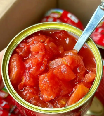 Export Standard Canned Tomatoes Fresh Tomatoes Boiled Sour Sweet Moderate