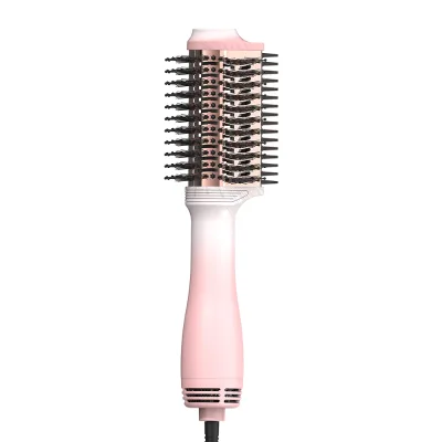 New Design Side Comb Hair Dryer Brush Drop Shaped Blow Hot air Brush Professional Hair Beauty Tools for Straightening and Curl