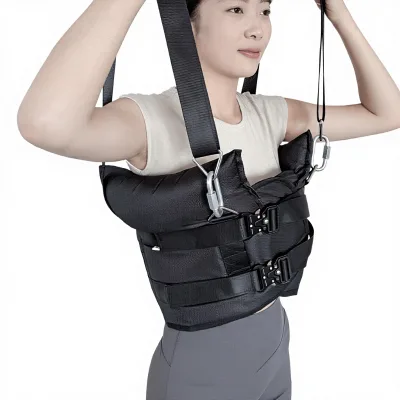 Chin-Up Bar Waist Traction Belt Single-Bag Model Home Portable Lumbar Spine Scoliosis Stretching Fixation Wrapping