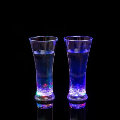 Promotional Led Flashing Cups Liquid Water Activated Drinking Beer Cup Water Sensing Led Cup for bar