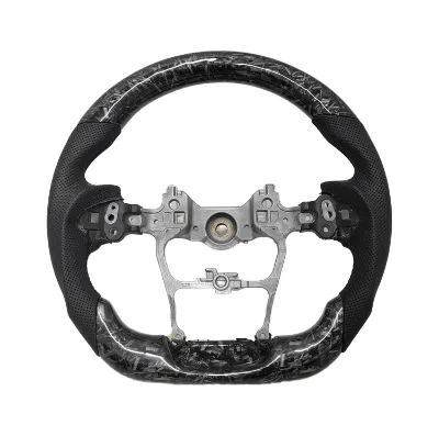 Upgrade Old Model to New Forged Grain LC300 Steering Wheel Frame Real Leather LC200