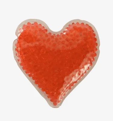 ADVERTISING GIFT CUSTOM LOGO HEART GEL BEAD HOT COLD PACK REUSABLE THERAPY PAIN RELIEF MUSCLE SORE RELAXATION