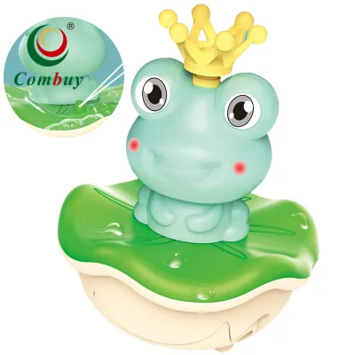 Floating Plastic Spray Water Bathtub Toy Cute Frog Baby Bath Toy
