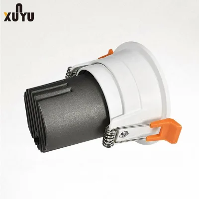 IP67 LED Recessed Downlight 8W-12W Dimmable Waterproof Die-cast Aluminum Ceiling Light 3000K-6000K Outdoor Bathroom Lighting