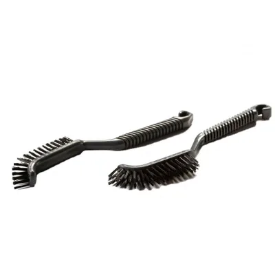 Detailing New Product Car Cleaning Tool Curved Plastic Handle Detailing Brush Interior Car Wash Brush