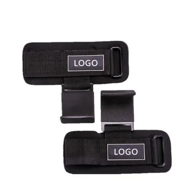 Weight Lifting Bands Bar Grip Barbell Heavy Duty Weight Lifting Grips Hook Bar Wrist Straps Wraps