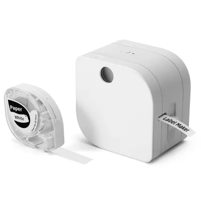 Make ID Label Maker Thermal Portable Printer P12 for Mobile Phone Sticker Making Machine Label Tape Template Home Office