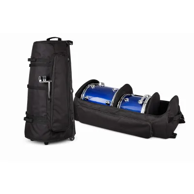 Musical Drum Protect Cover Padded Snare Drum Bag Musical Instruments Bag Carrying Bag Transit Multi-Tom Drum Bag With Wheels