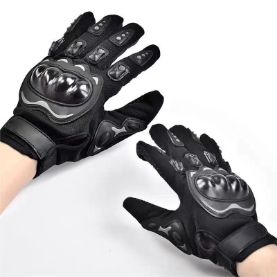 New Full-Finger Motorcycle Gloves for Male Breathable Racing Cycling Sports Gear Protective Outdoor Knight Design