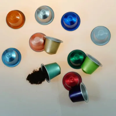 Aluminum Foil Empty Capsules for Coffee Capsule Filling and Sealing Premium Product