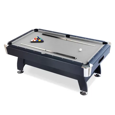 Supplier 6FT Auto Ball Return System Customizable OEM Brand Black & Grey Cloth Billiard Snooker Pool Table for Wholesale Price