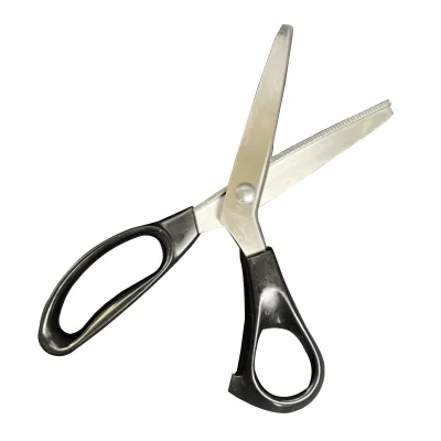 Good Quality Pinking Shears 9 Inch Tailoring Fabric Shears Lace Cutting Scissors Zig Zag Sewing Scissors