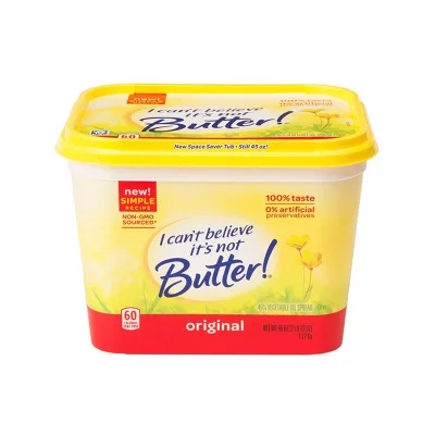 45oz Disposable Butter Packing Round PP Container Large Plastic Box,Clear Storage Container for Cheese Cup