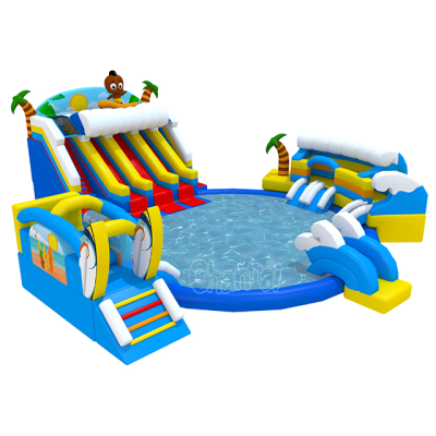 Adult Inflatable Water Park Inflatable Commercial Water Park