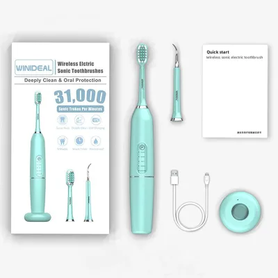 Ultrasonic Electric Toothbrush Teeth Cleaner Wireless Charging Touch Toothbrush Automatic Touch Electric Toothbrush