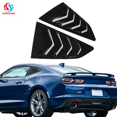 Honghang Factory Wholesale Side Window Louvers Cover for Chevrolet Camaro 2016-2023 ABS Quarter Window Louvers