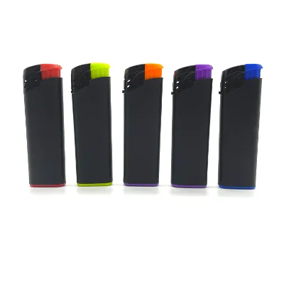 Modern Portable Electric Lighter for Outdoor Camping Eco-Friendly Plastic Cigarette Smoking Butane Display Outdoor