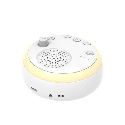 Baby Sleep White Noise Machine Rechargeable Mini Sleep Sound Machine with Night Light and Timer