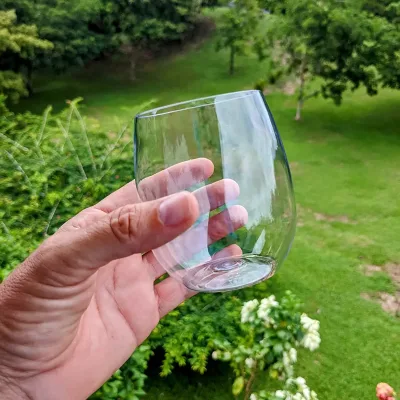 Plastic Wine Glasses Shatterproof Wine Glasses Starry Concert Portable Stemless Plastic Wine Glass
