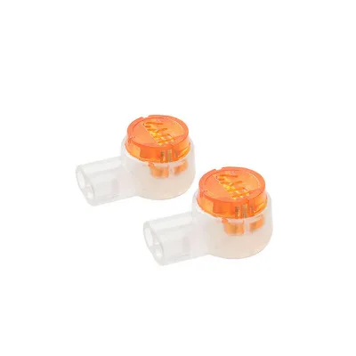 UY2 K2 Moistureproof 2-pin 0.4-0.9mm (26-20 AWG) Telephone Cord Terminals-Enyoo/OEM Brand Industrial & Telecommunication Use