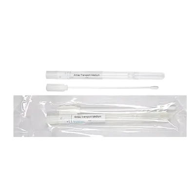 Babio Clinical Microbiology Lab Use Customizable Tube Length Amies Transport Swabs Used for Sample Collection and Preservation