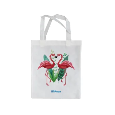 Promotional Gifts Heat Transfer Printing Custom Sublimation Tote Shopping Non-woven Bag