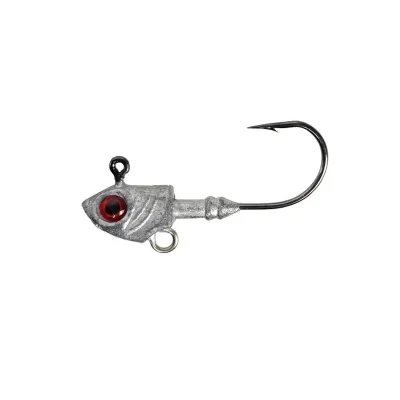 Most Popular  Fishing Hook and Carbon Steel Fish Head Lead Hook with Fishing Hook Packaging