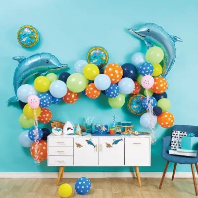 Under the Sea Balloon Arch Out of Space Balloon Garland for Party Events Decorations