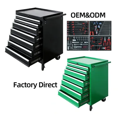 Manufacturer Wholesale Automotive Mobile Roll Around Heavy Duty Tool Cabinet with Tools