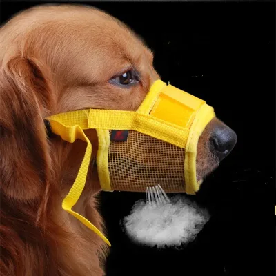 Easy Anti Bite and Anti Barking for Pets, Can Drink Water, Prevent Random Eating, Mask, Anti Barking Device