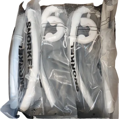 Foldable Free Diving Snorkel Set for Adults High Quality Silicone Scuba Diving & Swimming
