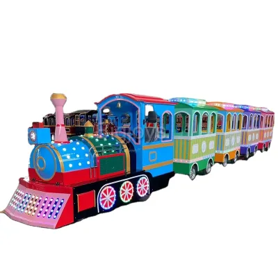 Customer Design Reasonable Price Outdoor Electric Toy Mini Train for Kids Made in China