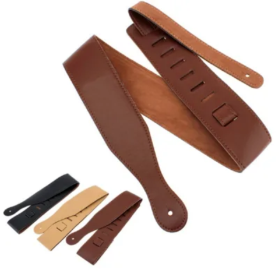Hot Selling Creative Leather Simple Diagonal Span Guitar Strap