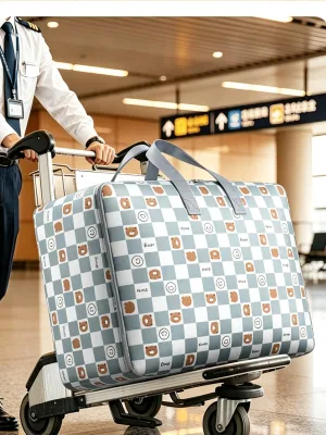 Promotion Lightweight Waterproof Large Capacity Foldable Extra Large Duffel Bags Moving House Storage Bag
