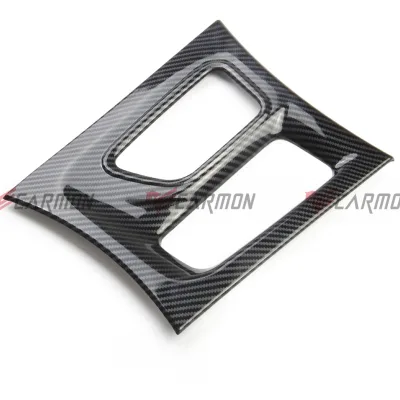 Carbon Fiber for Dodge Charger Center Console Gear Shift Panel Cover Trim Car Inner Accessories