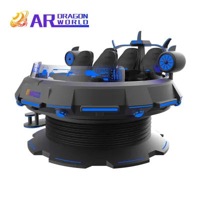 New 9D VR Interstellar Spacecraft Simulator 180 Rotation Virtual Reality Games 3D Style Amusement Park Entertainment AR Hardware