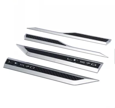 JD AUTO LX570 Side Fender Badge Lx570 Emblem Sticker