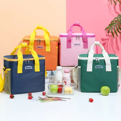 2026 Factory Wholesale Custom Foldable Thermal Solar Panel Letter Waterproof Food Delivery Cooler Bag Picnic Basket Outdoor