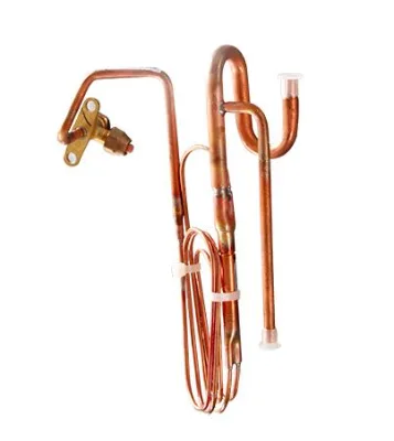 Premium Copper Distributor Pipe, Corrosion Resistant Copper Branch Manifold for HVAC Refrigeration Evaporator & Condenser