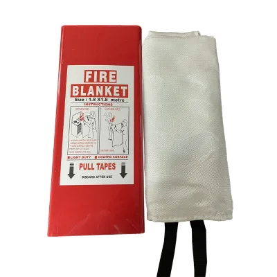 Good-Quality Fiberglass Fire Fighting Blanket / Fire Extinguishing Emergency Blanket with CE
