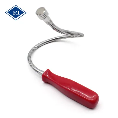 5Lb Industrial Grade Flexible Magnetic Grabber Pickup Tool OEM/ODM Auto Repair Use Long Bend-It Magnet Snake Design